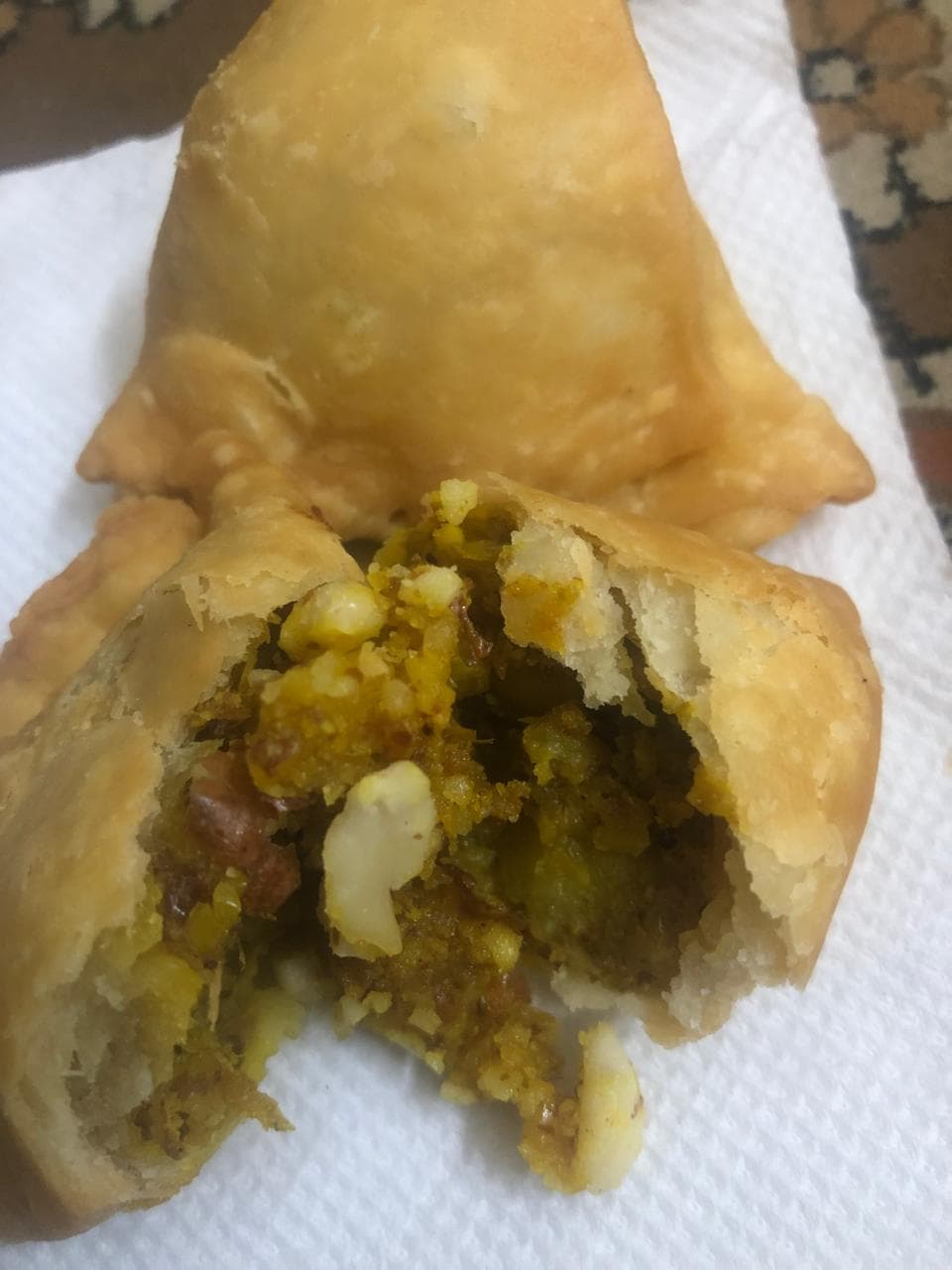 Peanuts Potato Samosa
